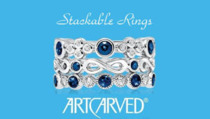 ArtCarved Stackable Rings