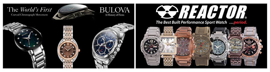 Ladies and Men's Bulova and Reactor Sport Watches